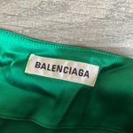 Balenciaga  long green cape Photo 2