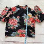 Reformation Women’s Bouquet Jacket Black floral print Made in the USA Photo 9