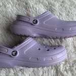 Crocs Classic Lined Clogs Lavender Size 9 Photo 3
