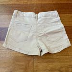 Forever 21  Light Tan / Cream Jean Shorts with Cuffed Hems and a Relaxed Fit EUC Photo 1