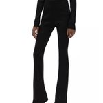 Helmut Lang • ribbed black flare leggings sz XS Photo 5