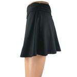 Princess Polly Black A Line Tennis Golf Ruched Pull On Mini Skort Skirt Size S Photo 1