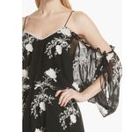 Alice + Olivia NEW  Holden Embroidered Cold-Shoulder Mini Dress Photo 5
