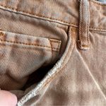 Vervet By Flying Money Women’s Distressed Crop‎ Autumn Denim Jeans Size 29 Brown Photo 7