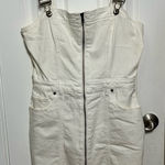 Pistola  White Denim Nina Dress Women’s Medium Photo 0
