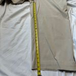 Spanx  Pants Womens 1X Beige Tan Twill High‎ Rise Wide Leg Crop Pull On Ladies Photo 9