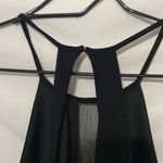 XScape WO SIZE 10 LONG MAXI EVENING DRESS BLACK BEADED EMBROIDERED FLORAL DESIGN Photo 6