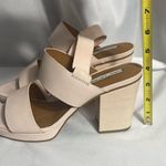 & Other Stories & Other Stories Block Heel Leather
Sandals in Black 9.5 Women Soft Pink Sandals Photo 5