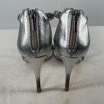 Steve Madden Faylinn Rhinestone Embellished T Strap Stiletto Heels in Silver 11 Photo 5