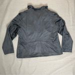 Christopher & Banks | Gray Zip-Up Faux Suede Jacket | PXL Photo 1