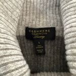 Charter Club  cashmere sweater dress midi turtleneck soft cozy ribbed Large Photo 7