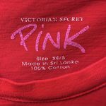 PINK - Victoria's Secret Victoria's Secret Pink Red Love Valentine's T-Shirt Size XS/S Photo 2