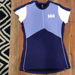 Helly Hansen  blue color blocked short sleeve tee t-shirt M athleticwear Photo 1