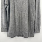 Marine layer NEW  Double Knit Crew Lina Pullover Sweatshirt Gray SZ Medium NWOT Photo 7