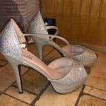 Camille La Vie Silver Formal Heels Photo 1