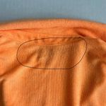 Show Me Your Mumu Women’s Orange Terry Knit Parker Button Down Medium Photo 11