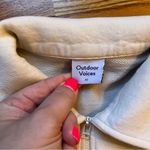Outdoor Voices  color block crop half zip collared pullover size XS Photo 1