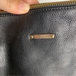 Rebecca Minkoff  black 5 zip leather mini bag crossbody chain 8.5” x 6.5” x 1.75” Photo 6