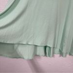 Eileen Fisher  Mint Green Long Sleeve Blouse M Baggy Oversized Lagenlook Casual Photo 1