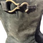 Cole Haan Nike Air Tantivy Biker Boot Brass Hardware Nubuck Leather Sz 9B Photo 5