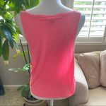 PINK - Victoria's Secret PINK Victoria Secret Hot Pink stripe Tank Sz L/G Photo 1