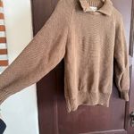 Gap 80s Vintage |  Clothing Co. | Brown Cotton Blend Collared Sweater | Medium Photo 2