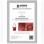 Coach Vintage Erikson Soho Red Glove Tanned Bucket Shoulder Bag USA COA 4169 Photo 1