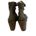 Free People  Carrera Leather Strappy Zip Booties Photo 9