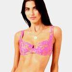 l*space Reversible Underwire X Cross Seam-Free L* Camellia Top Path to Paradise S Photo 0