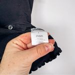 Hippie Rose  Short Sleeve Ribbed Button Down Tee Size Large Photo 3