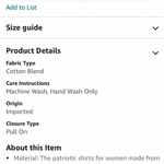 Patriotic red white and blue!! Cute flared hem lace up neck Size M Photo 7