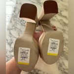 Steve Madden New  Luminesce Platform Heeled Sandal Suede Blush minor scuffs Photo 8