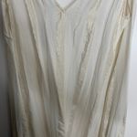 ONIA Grace Sleeveless Striped Cotton Wrap Maxi Dress Medium Photo 10