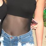 Silence + Noise Mesh top Photo 0