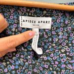 Apiece Apart  Marit shirred cotton blouse long sleeve S Photo 6