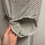 American Rag NWT Gray/White Striped Bodysuit Size Small Photo 1