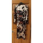 Sam Edelman  Protea Long Sleeve Satin Wrap Dress size 8 MSRP $138.00 Photo 6