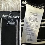 Ambiance Apparel Ambiance Black & White Spaghetti Strap Jumpsuit Photo 12