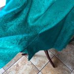 Adrianna Papell Women's Papell Petites Green Silk Suit Size 8 Photo 5