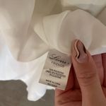 Lovers + Friends Lover + Friends Nostalgia White Embroidered Wrap Tie Maxi Midi Dress Photo 10