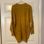 John + Jenn Mustard Cable Knit Sweater Photo 2