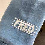 FRED Underdog Hoodie Women’s Sz XL Baby Blue Cozycore Casual Skater Photo 3