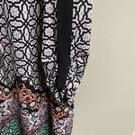 Style & Co  Catalina Hideaway lace up tunic Sevilla Tile Size 1X Boho look Photo 8