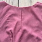 EXPRESS Pink Twist Halter Neck Pleated Peplum Tank Top Photo 9