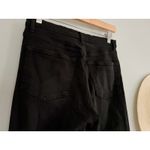 Reformation  | High Rise Skinny Jean | Black Wash | Sz 27 Photo 8