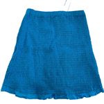 Faithfull the Brand Faithful the Brand Skirt Womens X Small Blue Esti Stretch‎ Shirred Mini Photo 5