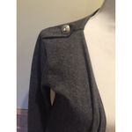 Luna  Tiks Open Front Draping Cardigan Size Small ~ Gray Photo 1
