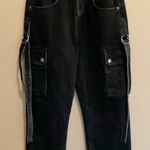 Carmar Haedus Super Baggy Cargo Jeans Black 24 Photo 0