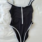 SKIMS Black One-Piece Bathing Suit Photo 0