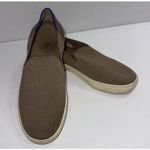 Rothys Beige Classic Preppy Minimalist Designer Slip On Sneakers Shoes Size 7.5 Photo 0